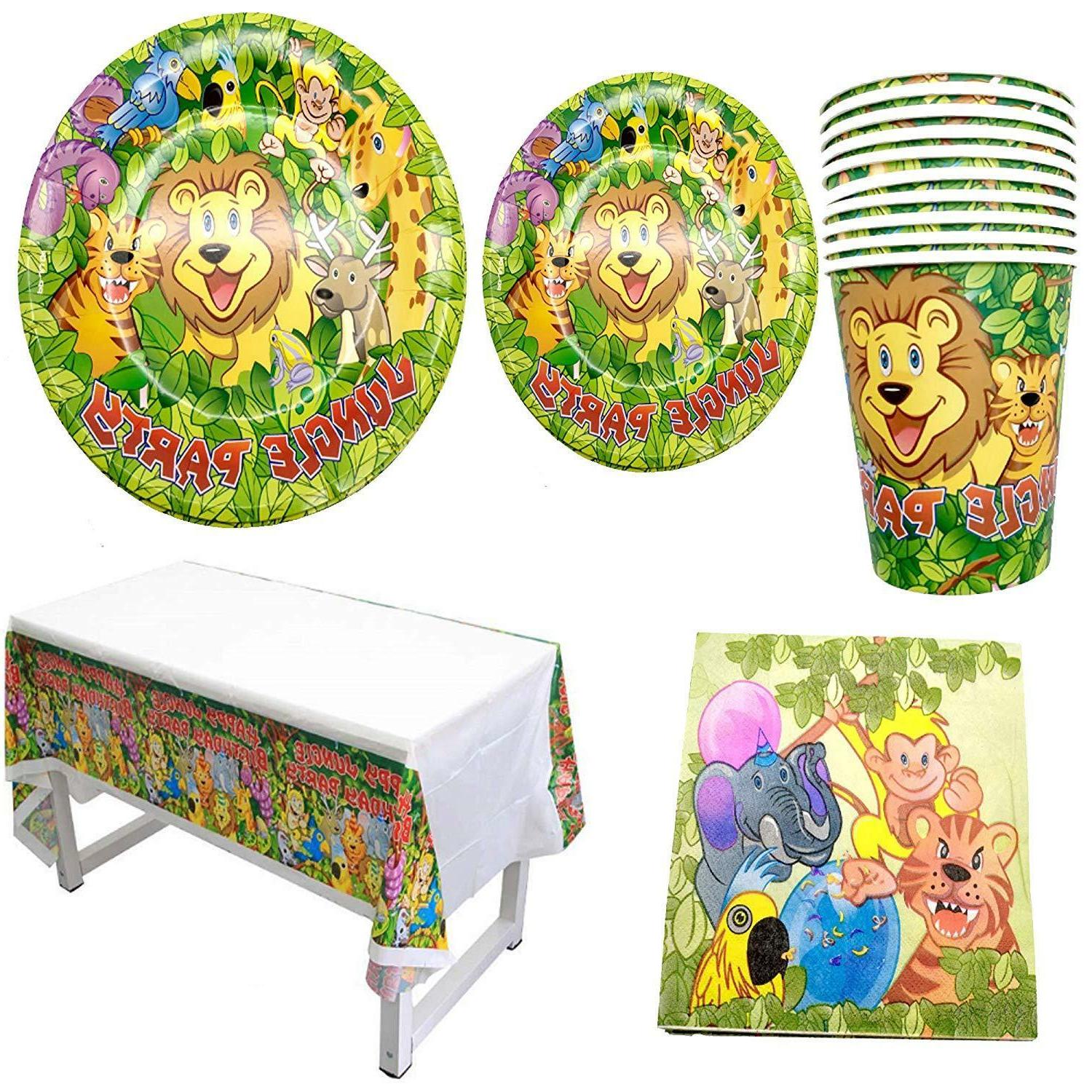 a pois ciel jungle safari enfants anniversaire
