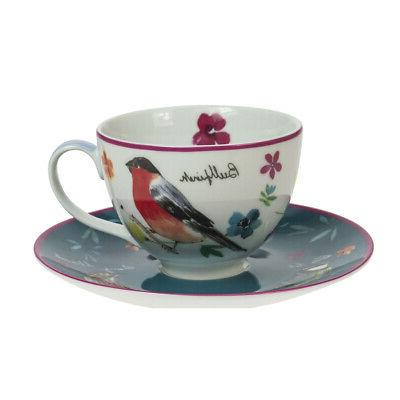 anglais vaisselle co jardin oiseaux tasse