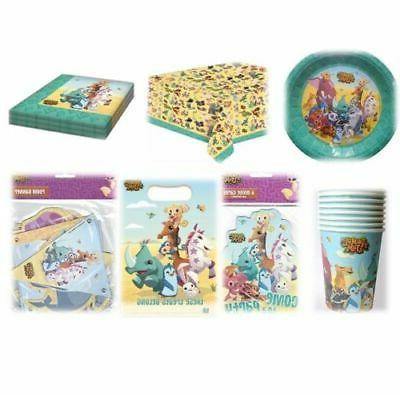 animal jam anniversaire fete gamme vaisselle ballons