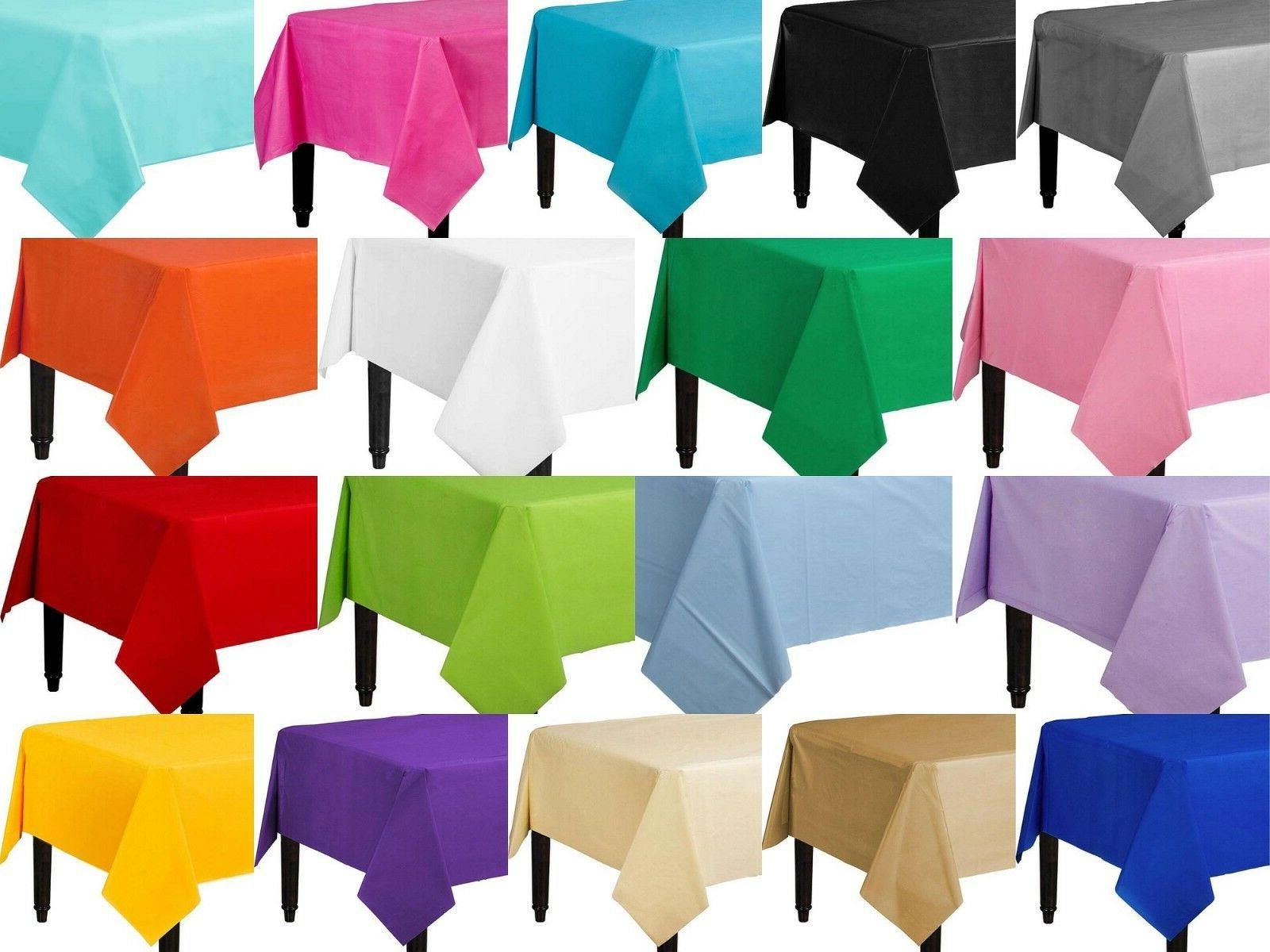 anniversaire fete vaisselle plastique nappe decorations 18