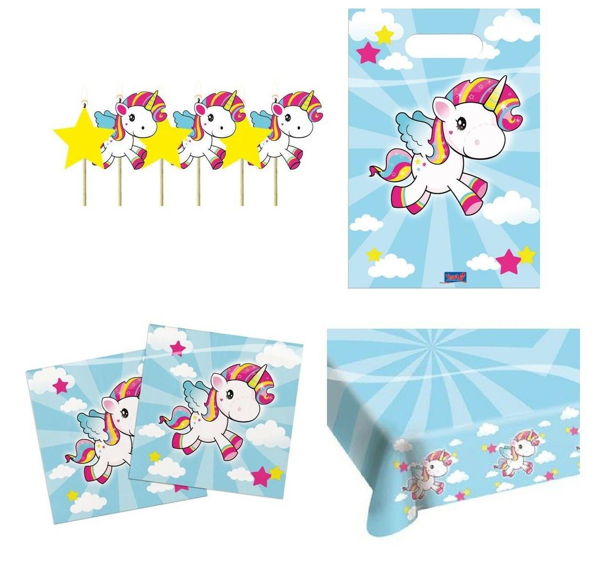 anniversaire fille enfant decoration licorne unicorn vaissel