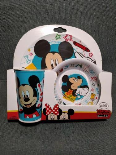 assiette bol et tasse mickey mouse vaisselle
