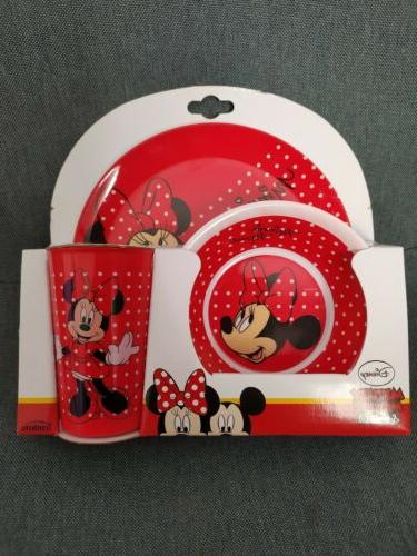 assiette bol et tasse minnie mouse vaisselle