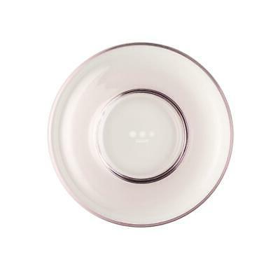 assiette creuse sunny day verre colore rose