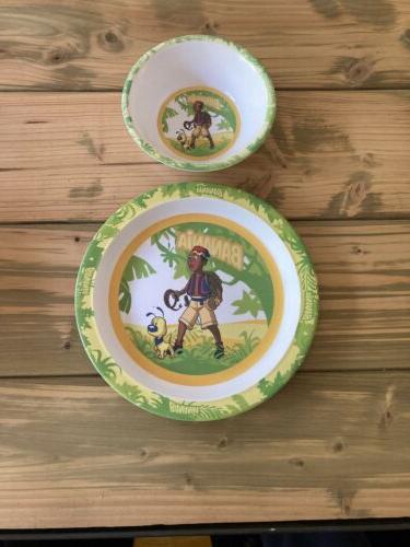 assiette et bol banania rare