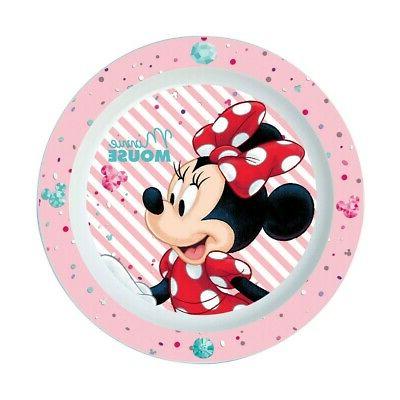 assiette plate micro onde minnie mouse vaisselle