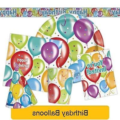 ballon anniversaire fete vaisselle et decorations anniversai