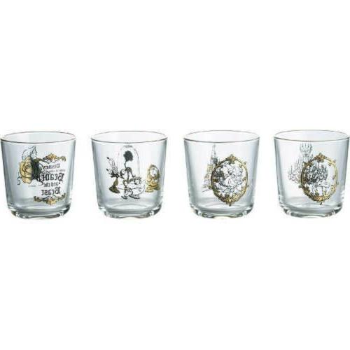 belle et la bete verre ensemble de