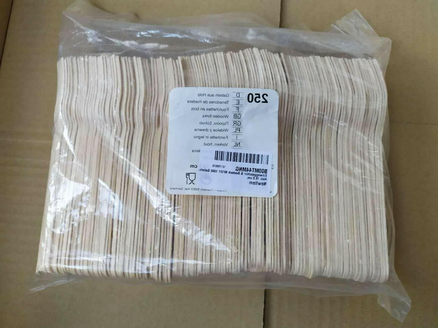 besteck 90101 vaisselle jetable bois 16