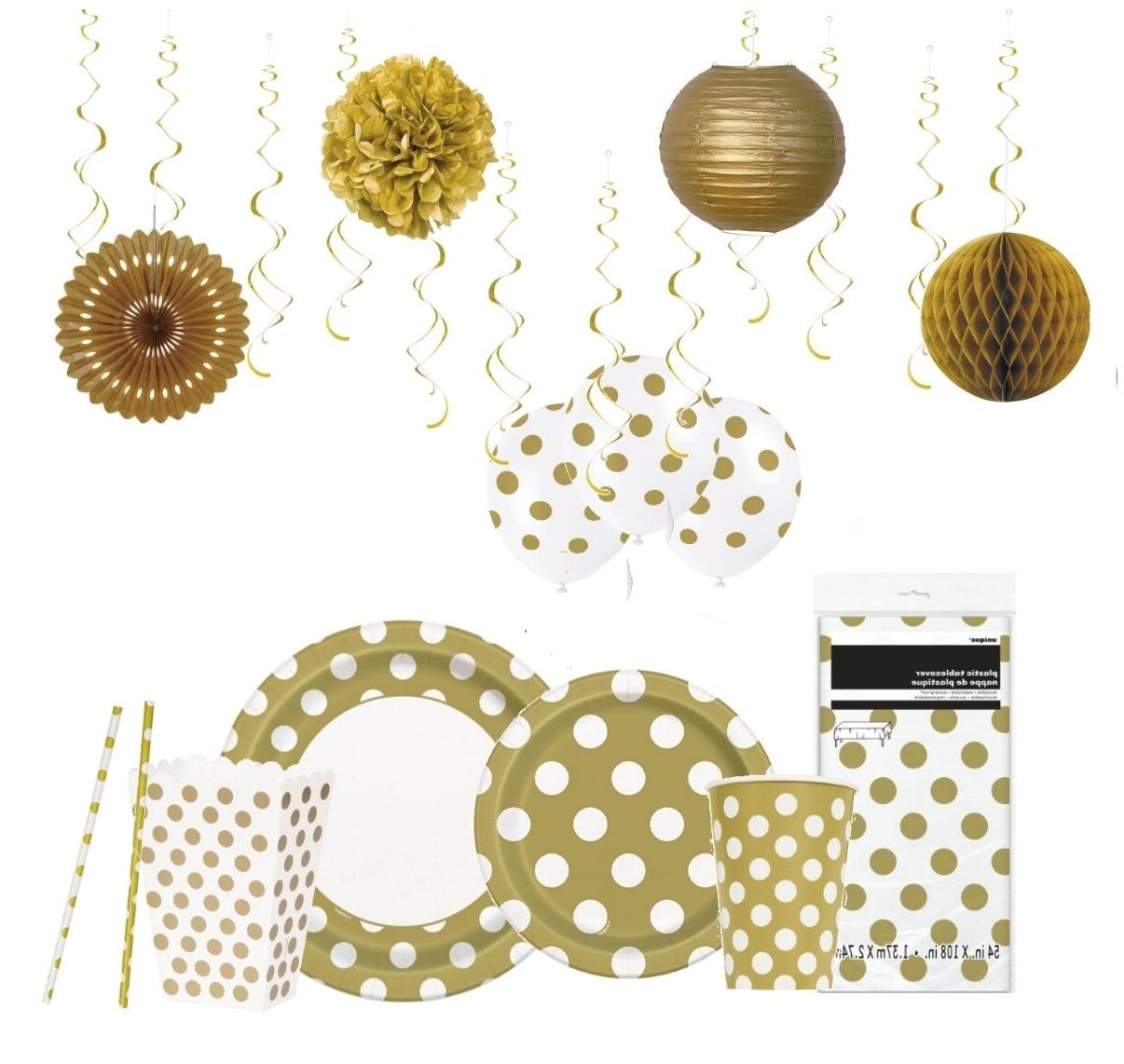 blanc et or a pois spots gamme