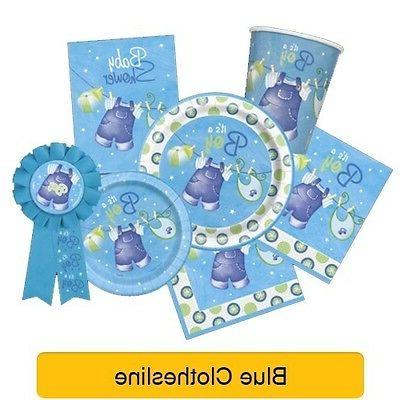 bleu fil a linge neuf bebe douche