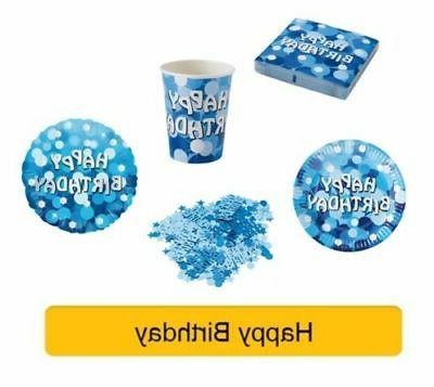 bleu sparkle anniversaire fete gamme age drapeau