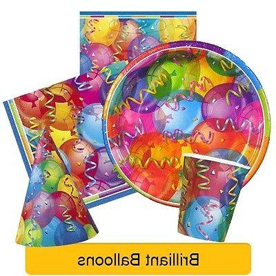 brillant ballons fete vaisselle et decorations plaques