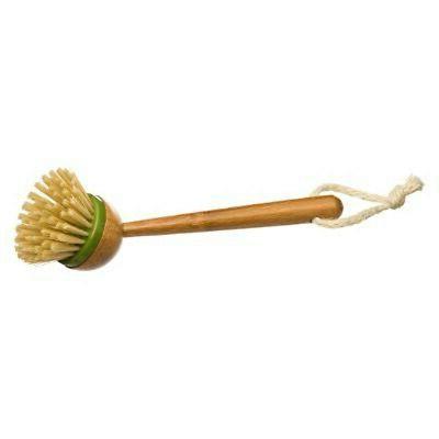 brosse a vaisselle en bambou 22cm naturel