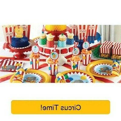 cirque temps anniversaire fete gamme clowns vaisselle