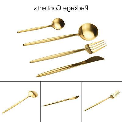 couverts reutilisable vaisselle set cuillere fourchette a