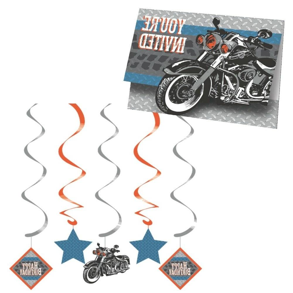 cycle magasin moto fete vaisselle decorations