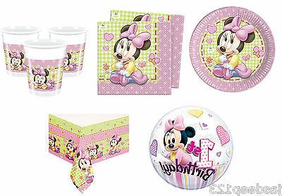 decoration vaisselles pour anniversaire fille bebe