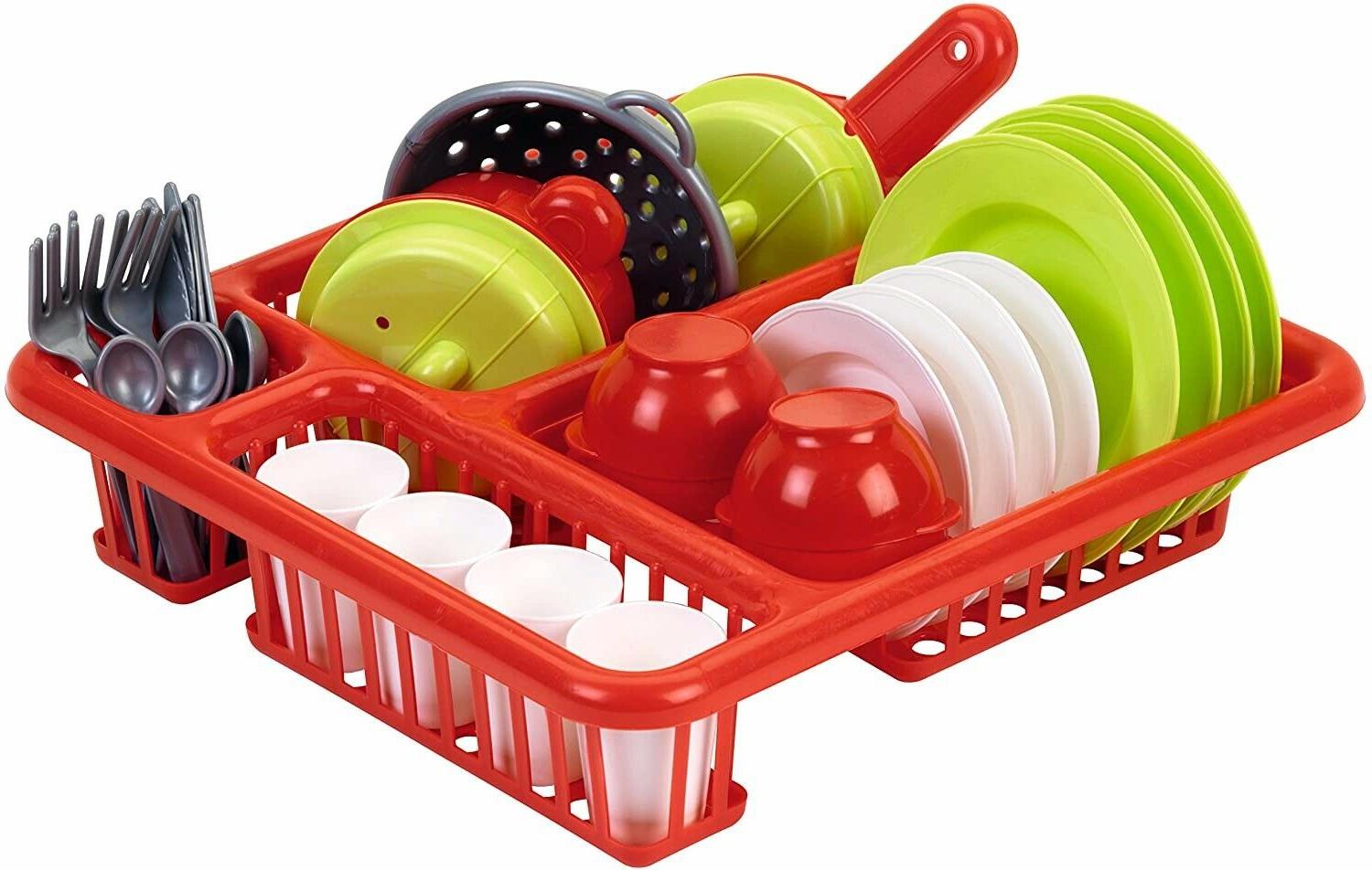 dinette jouets pour enfants egouttoir vaisselle et