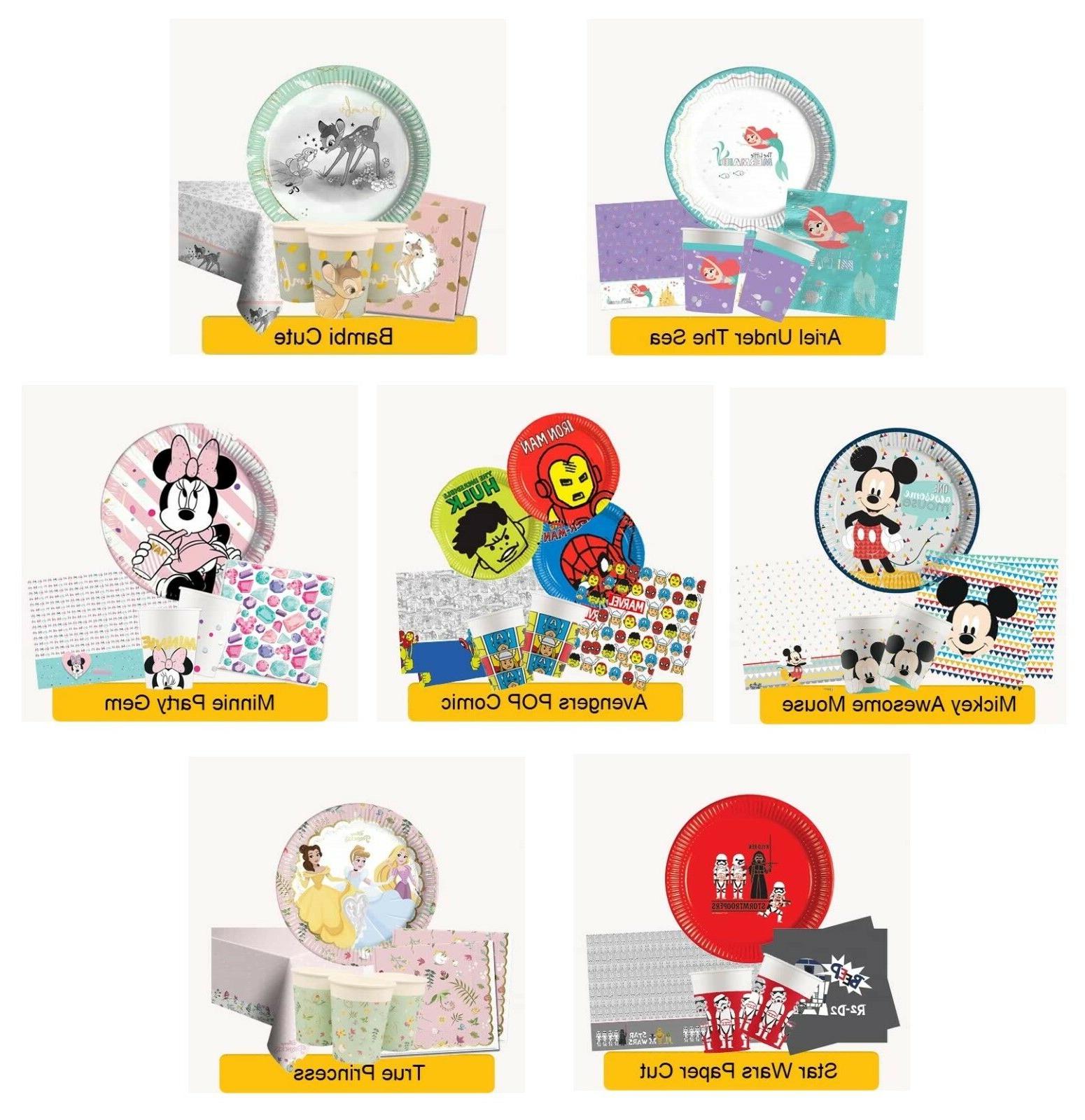 disney anniversaire fete gammes luxe qualite vaisselle