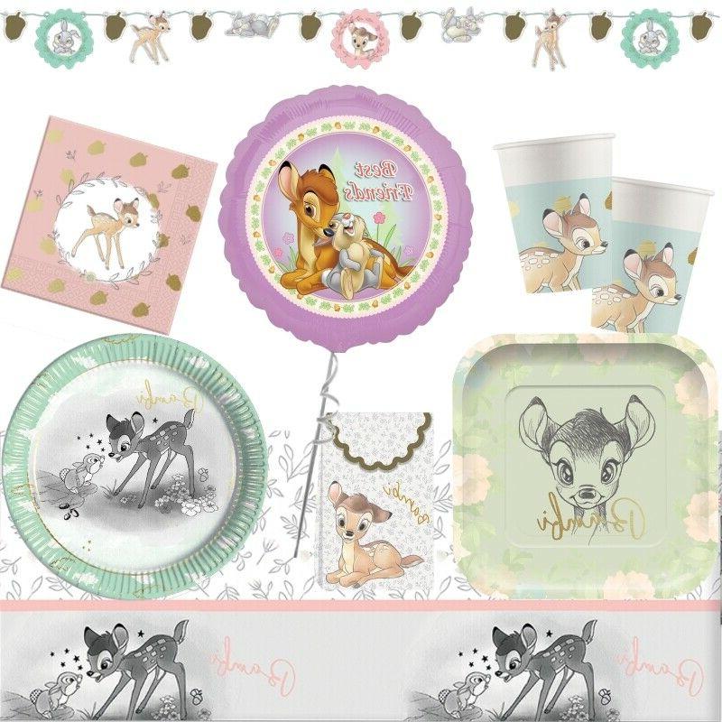 disney bambi panpan fete fournitures vaisselle ballons