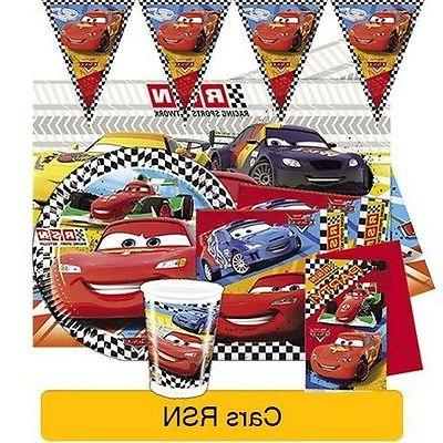 disney cars rsn anniversaire fete gamme vaisselle