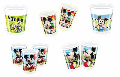 disney mickey mouse modeles plastique tasses 200ml