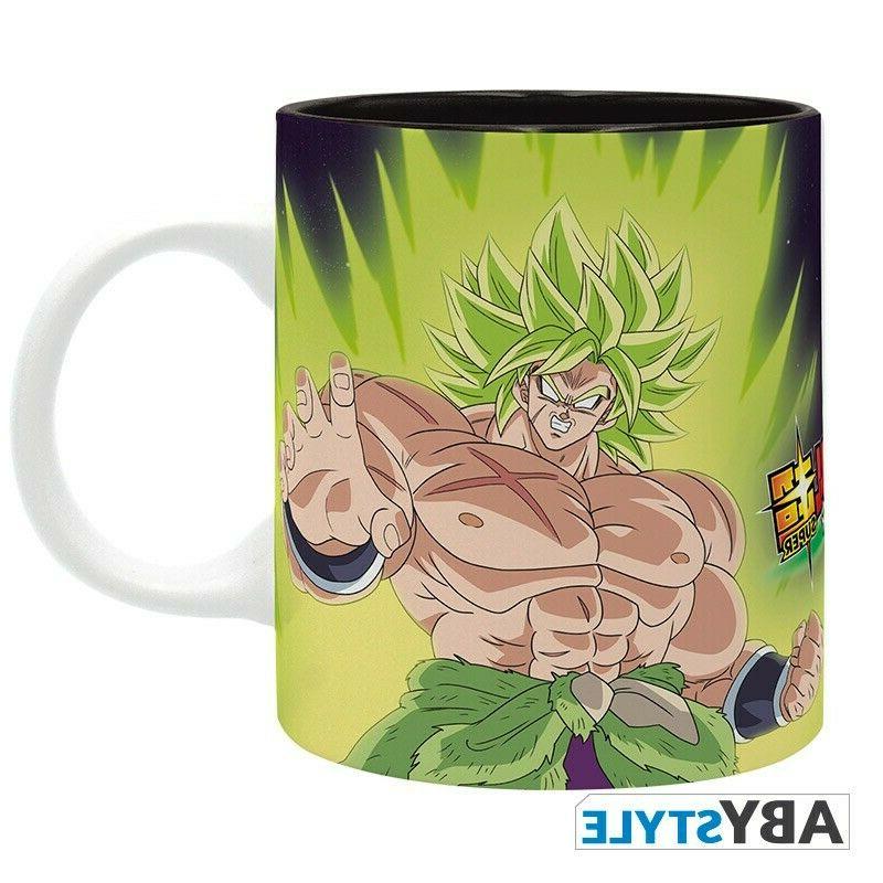 dragon ball z broly movie mug tasse