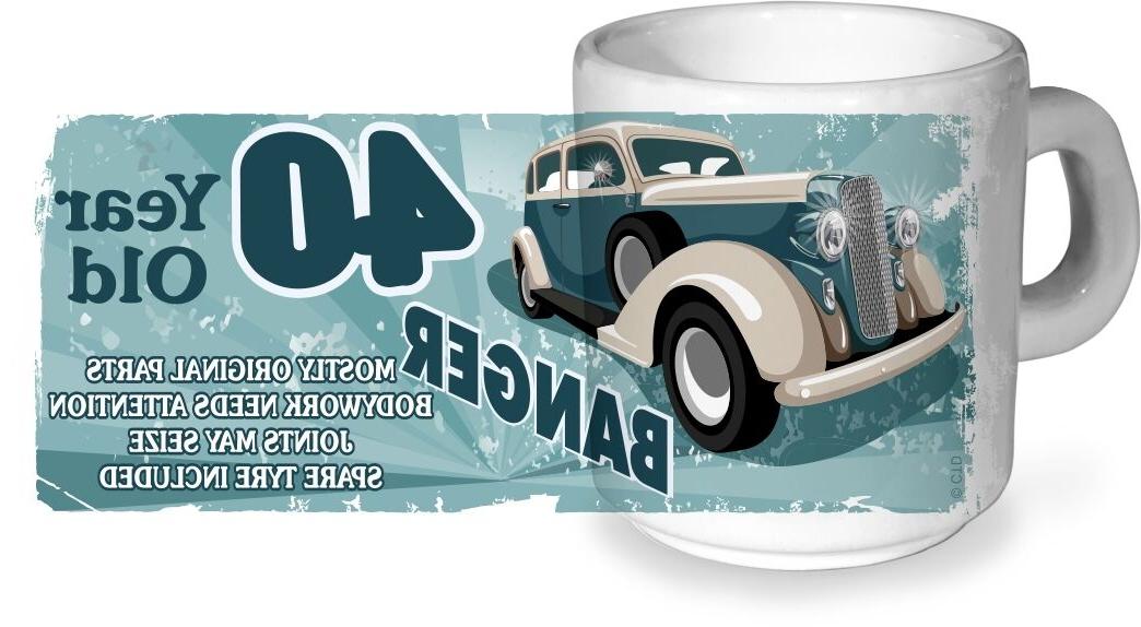 drole 40 ans banger voiture classique motif
