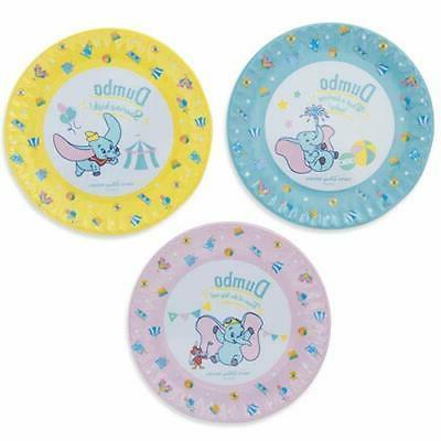 dumbo plaque ensemble 3 feuilles pastel couleur