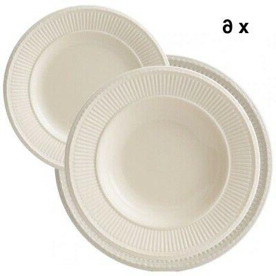 edme service vaisselle 18 pieces terre cuite