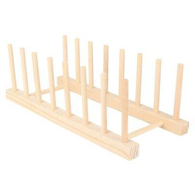 egouttoir a vaisselle en bois pour comptoir