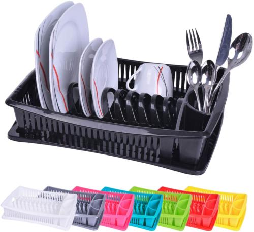 egouttoir noir seiche vaisselle lavable cuisine assiette