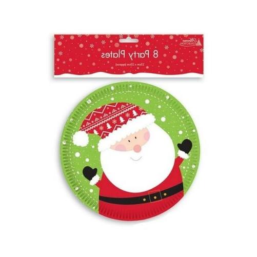enfants noel fete vaisselle serviette plaques table