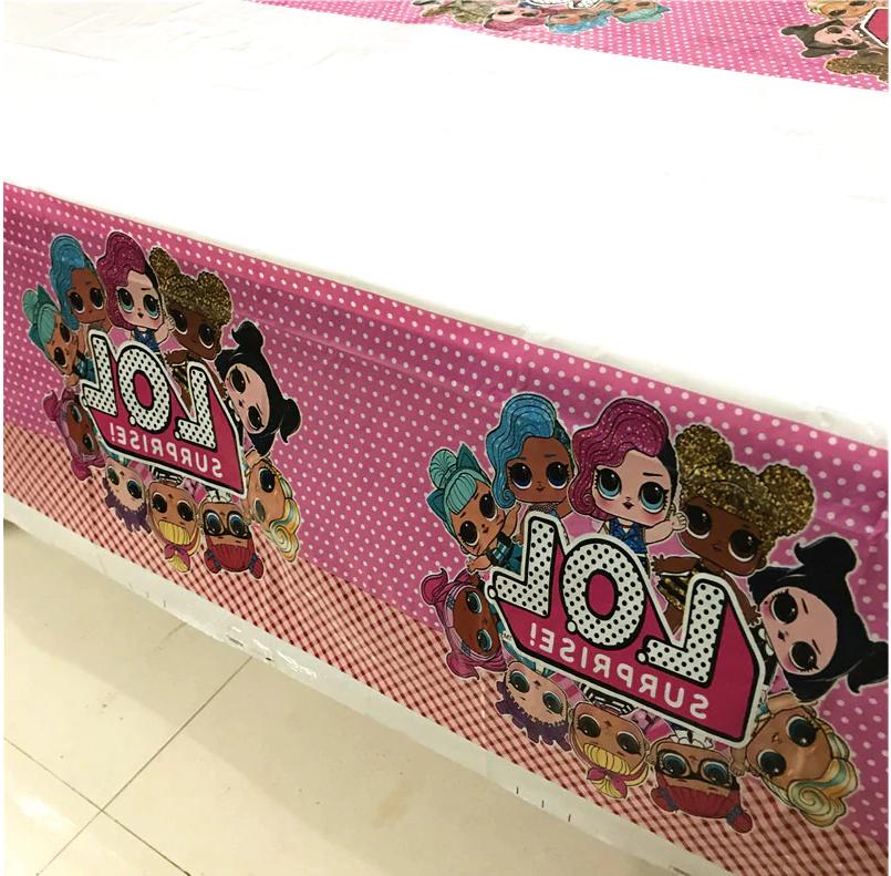 enfants soiree a theme nappe tissu vaisselle