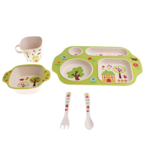 ensemble de 5pcs service de vaisselle enfant