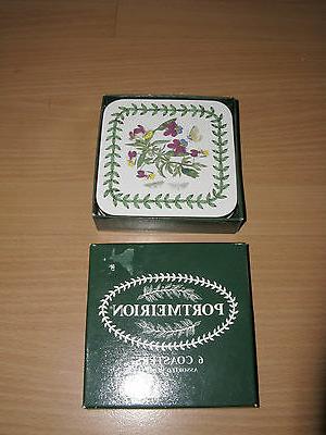 ensemble de 6 portmeirion dessous de verre