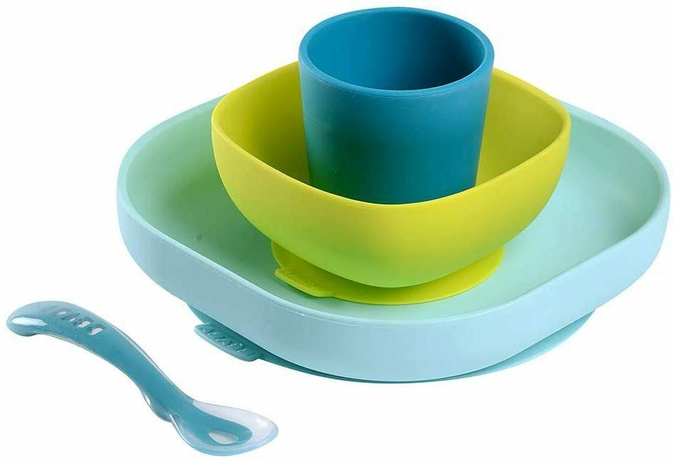 ensemble vaisselle bebe assiette et bol avec