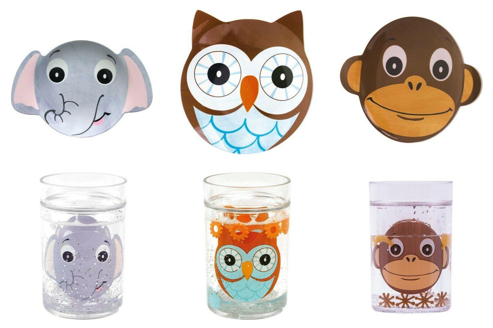 epicurien amical tete enfants melamine animal design