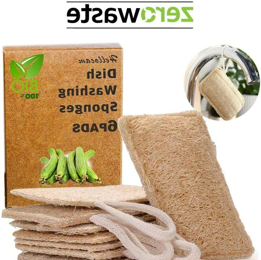 eponge vaisselle biologique vegetale luffa lavable reutilisa