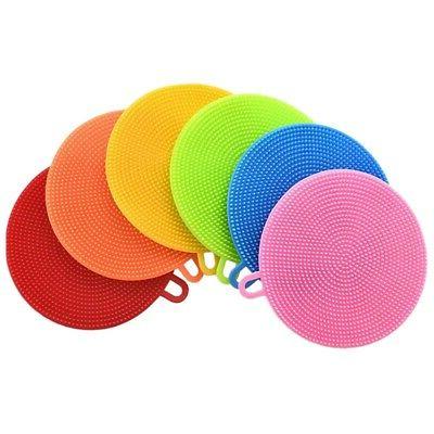 eponges a vaisselle en silicone paquet de