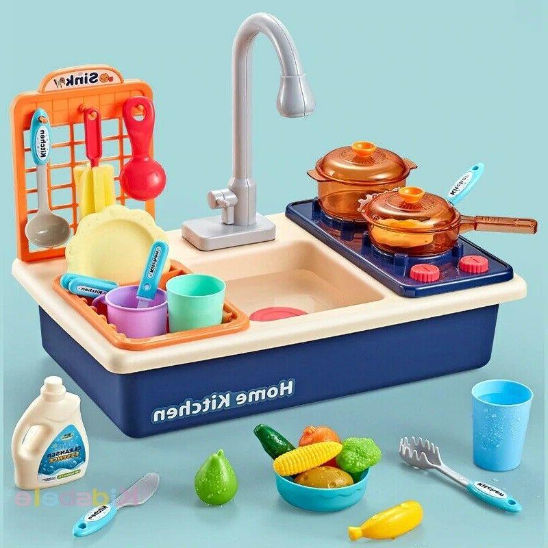 evier lave vaisselle electrique simulation enfant plastique