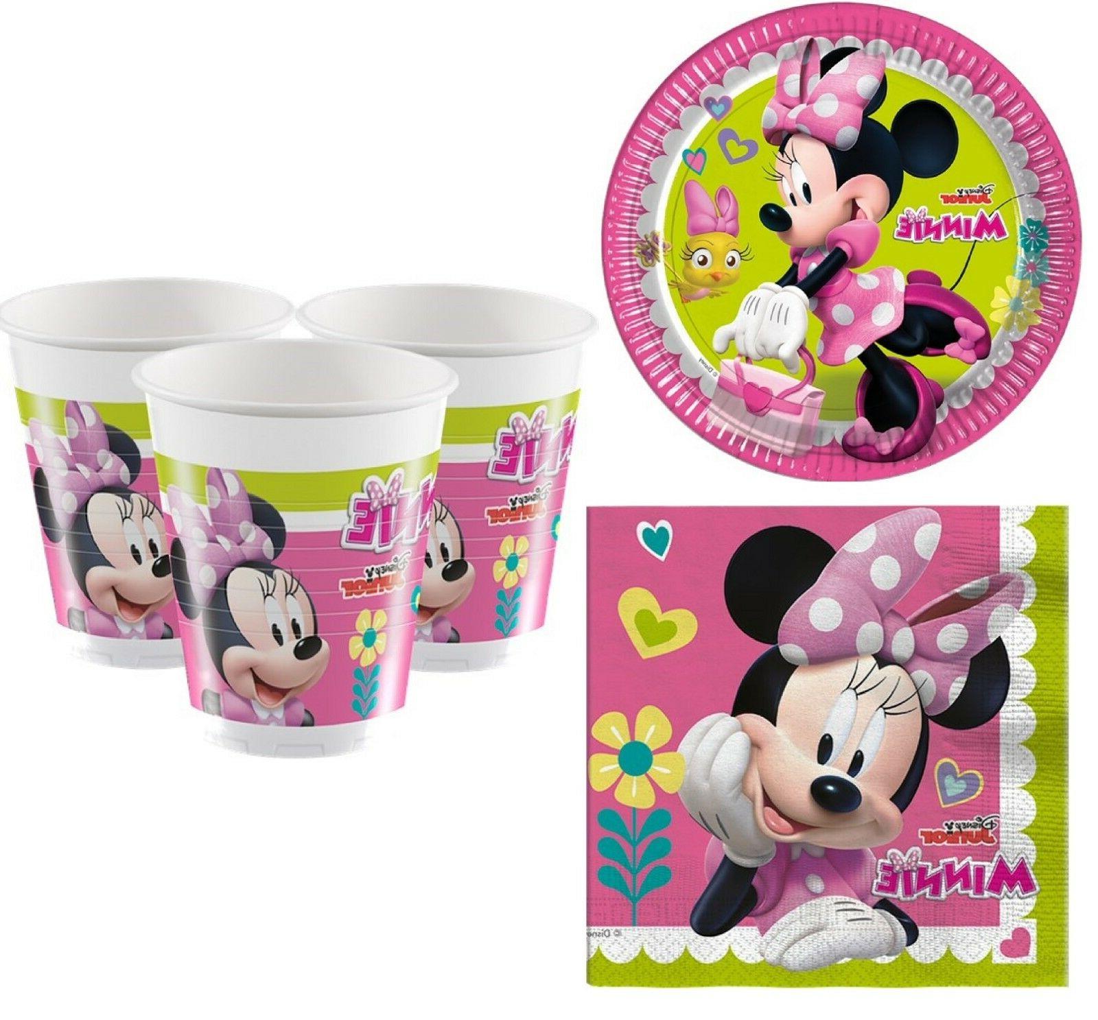 filles rose minnie mouse anniversaire fete celebration