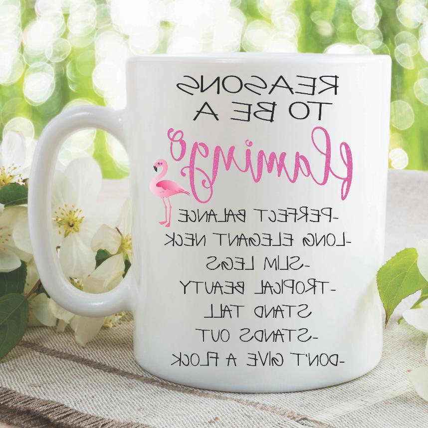 flamant rose cafe tasse reasons raisons to