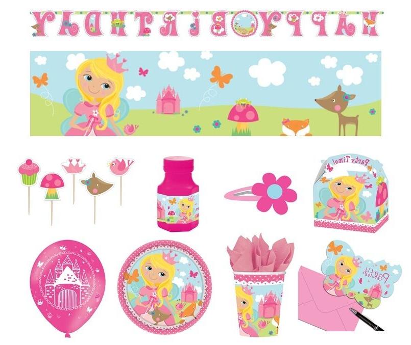 foret princesse anniversaire gamme fete fille vaisselle