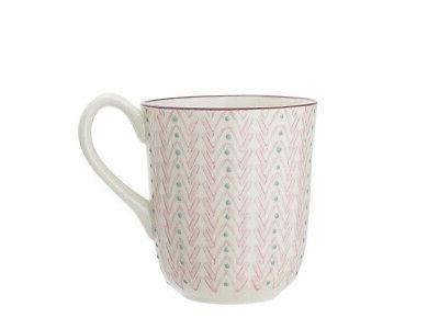gobelet maya rose ceramique vaisselle tasse 360