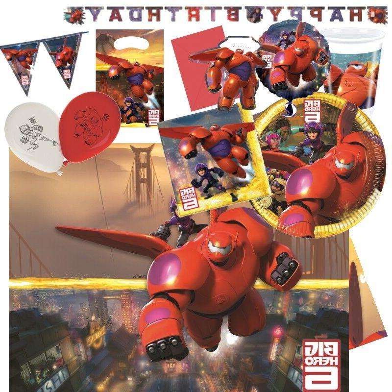 grand hero 6 fete vaisselle tasse plaque