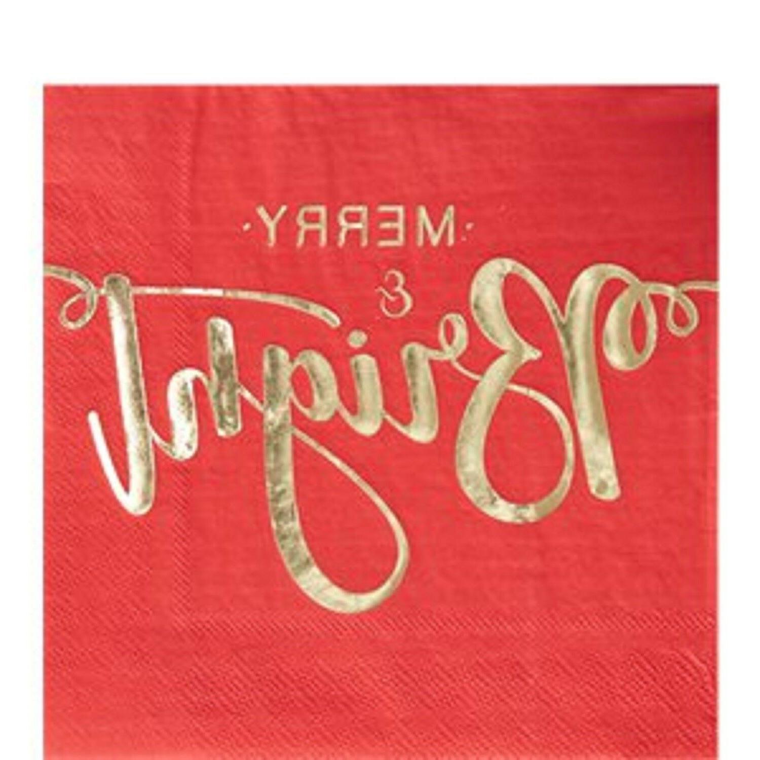 joyeux and brillant rouge dore papier fete