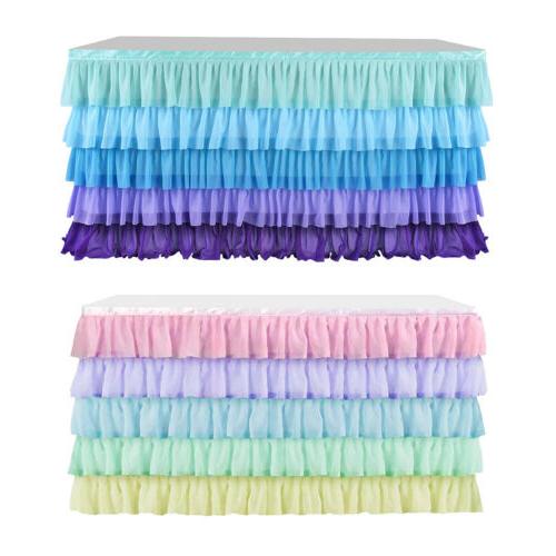 jupe de table tutu vaisselle mariage celebrations