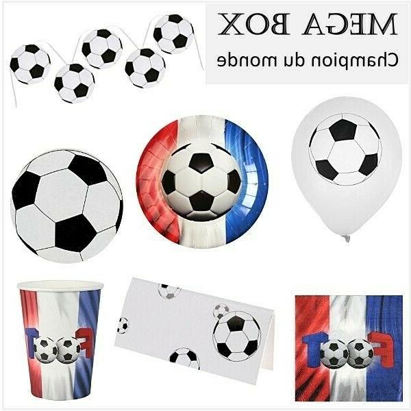 kit anniversaire foot mega box champion du